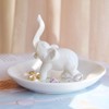 Titanape Birthday Gifts for Women - White Elephant Ring Holder