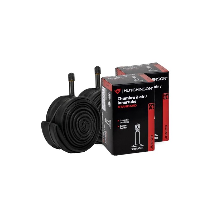 Hutchinson Pack of 2 Inner Tubes – Schrader Valve (40mm)