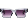 Onrtry Thick Square Frame Sunglasses for Women Men Trendy Chunky