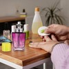 Noverlife 4Oz / 120ml Glass Acetone Pump Dispenser with Cover,