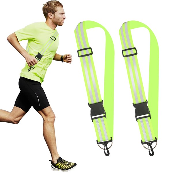 prota Reflective Sash for Walking at Night, 2 Pcs Reflective