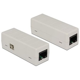 DeLOCK 62619 RJ-45 RJ-45 Grey cable interface/gender adapter 62619, RJ-45, RJ-45, Grey
