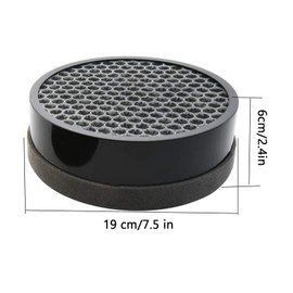 YGHSZ H132 Replacement Filter Compatible with LEVOIT LV-H132 Air Puri-fier,3 in 1 H13 True HEPA Filter High Efficiency Activated Carbon Filter, Part # LV-H132-RF 1PCS