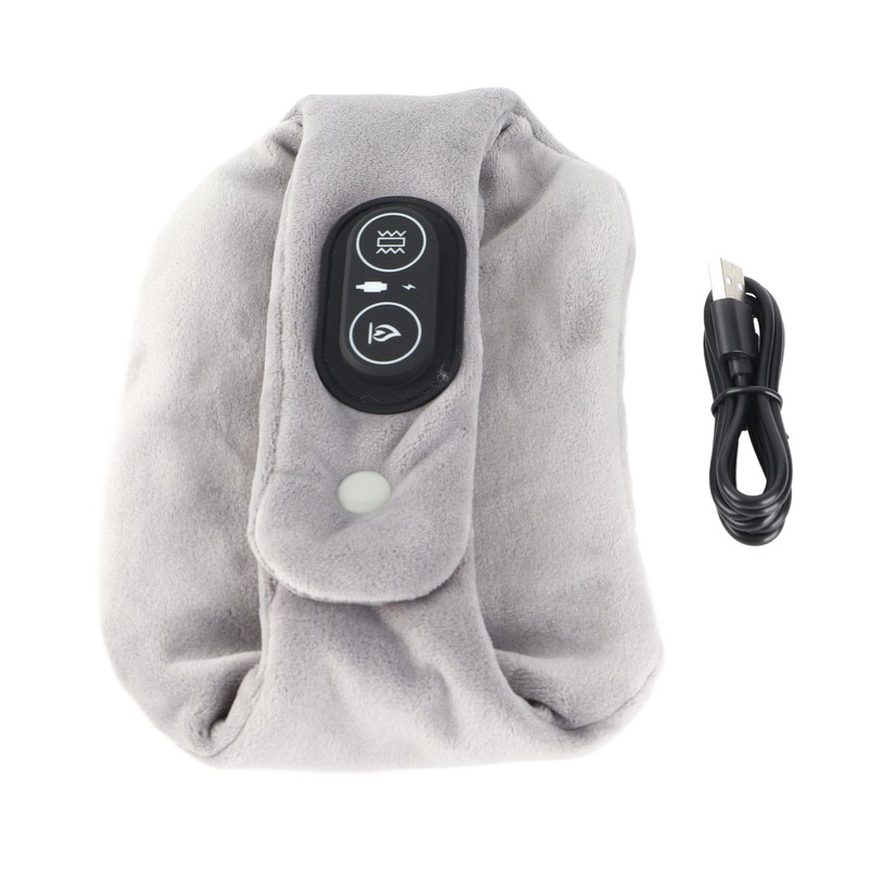 Neck Heating Brace Fatigue Relief Thickening Vibrating Hot Compress 3