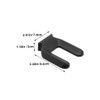 OSALADI Chair Leg Floor Protectors 4pcs Wheel Stopper Pad Wheel