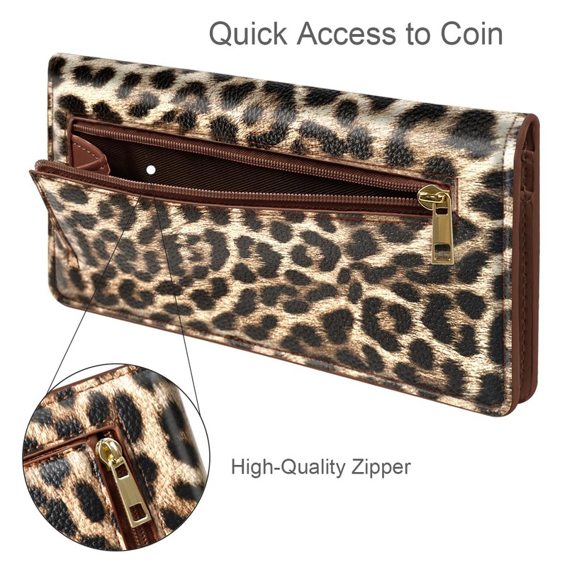 Minimalist Bifold Wallet RFID Blocking Slim Cute Credit Card Holder