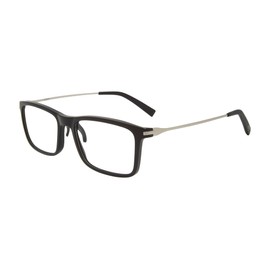 TUMI - VTU800 Unisex Reading Glasses - Blue Light Blocking Eyeglasses for Men & Women - Stylish Rectangle Shape Eyewear - 20mm - Black