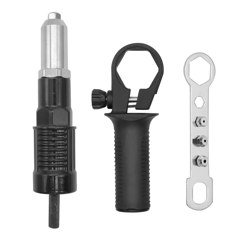 Vkinman Pop Rivet Gun Adapter Kit, Professional Rivet Gun Adapter