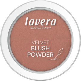 lavera Velvet Blush Powder -Nude Terracotta 03 - fresh complexion - long-lasting - velvety & light texture - vegan - natural cosmetics - 5g