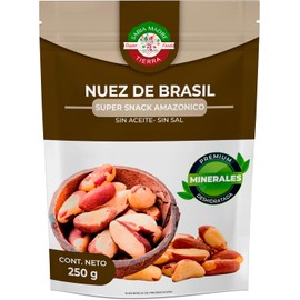 Nuez de Brasil 250g Premium – Natural, Sin Sal y Sin Aceite