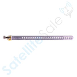 SatelliteSale Galvanized Steel Grounding Strap 9" Flexible and Adjustable Pack of 1