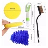 Kit De Limpieza De Coche Para Auto,cepillos De Limpieza 17pc