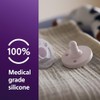 Philips Avent Soothie Chupetes ortodónticos para bebés, chupetes 100% silicona,