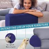 Roytub Stretch Couch Arm Covers, Breathable Armrest Covers for Sofas