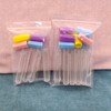 HEEPDD 10 Pieces Plastic Sewing Needle Containers Set, Transparent Storage