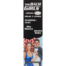 theBalm Girls Lipstick, Mia Moore, Vanilla-Mint, 0.14 oz.