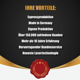 VIP-LASER 3D XL Glass Crystal Cuboid - Rose with Two Names and Date in Portrait Format - For People You Love!