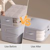 2Pack Compression Comforter Space Saving Bag - 136L Each 3