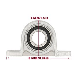 17 mm KP003 Pillow Block Bearing Zinc Alloy Bearing Mechanical Parts Accessories Roller Bearing