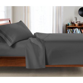 College Dorm Room 3Pc Bed Sheet Set, Twin-Extra Long Size 39"x 80" - Hypoallergenic Brushed Microfiber Sheets. By Clara Clark