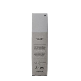 ANDO EMULSION Emulsion Emulsion Pyridoxine Trishexyldecanoate 100ml for Men Skin Care Sensitive High Density Texture Emollient