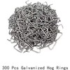 Hog Ring Pliers Set Straight, 300 pcs Hog Rings, Professional