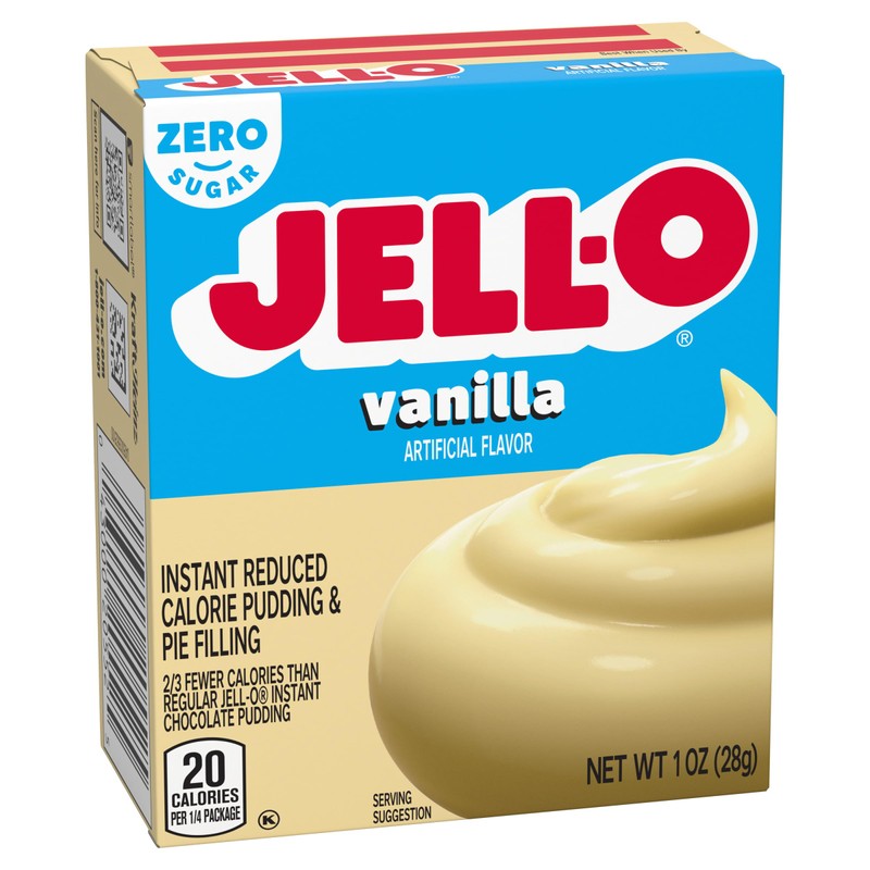 Jell-O Instant Pudding & Pie Filling Mix, Vanilla Flavored, Creamy