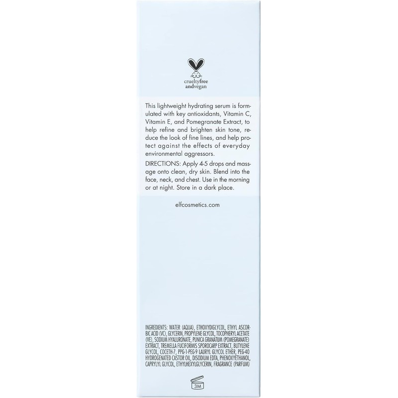e.l.f. Beauty Shield Vitamin C Face Pollution Protecting Serum, 0.95