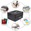 Mini Safe Security Box Household Portable Steel Lockable Cash Money