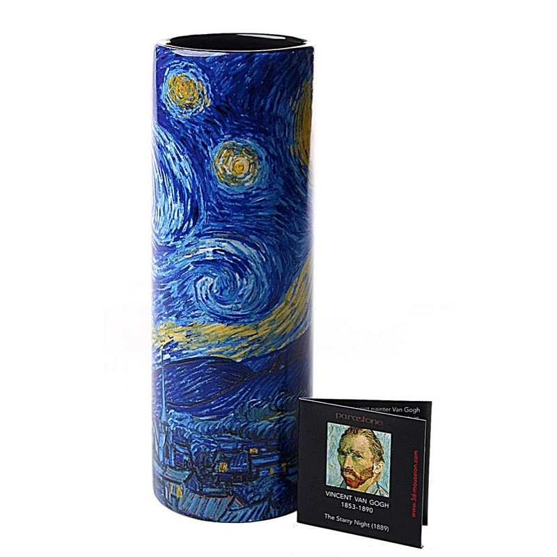 Parastone Museum Collection 18cm Ceramic Vase - Van Gogh -