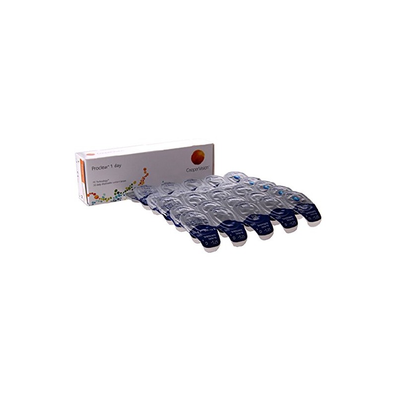 ProClear 1 Day Day Lenses White, , , clear,