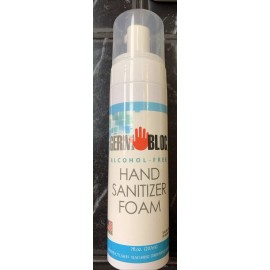 Germ Bloc 2 PC Germ Bloc alcohol free sanitizing foam 7 Oz