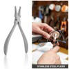 OSALADI Stainless Steel Nose Pad Repairing Plier for Eyeglass Adjustment