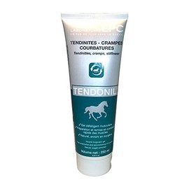LPC Tendonil Relaxing Gel for Rubbing in for Horses and Riders Pack of 1 (1 x 250 ml) - Muscles and Joints - Natural Ingredients with Oxygen