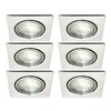 Trango TG6729-068S Conté Colour Triangular Downlights Reflector Downlight Set in/6