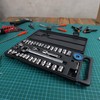 Navoys 40 Piece Socket Wrench Set with 7” Reversible Ratchet