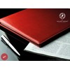 DELMON VARONE Writing Case with Notepad DIN A4 (80 Sheets)