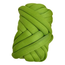 1.5kg Chunky Yarn Jumbo Tubular Yarn Soft Arm Knit Green