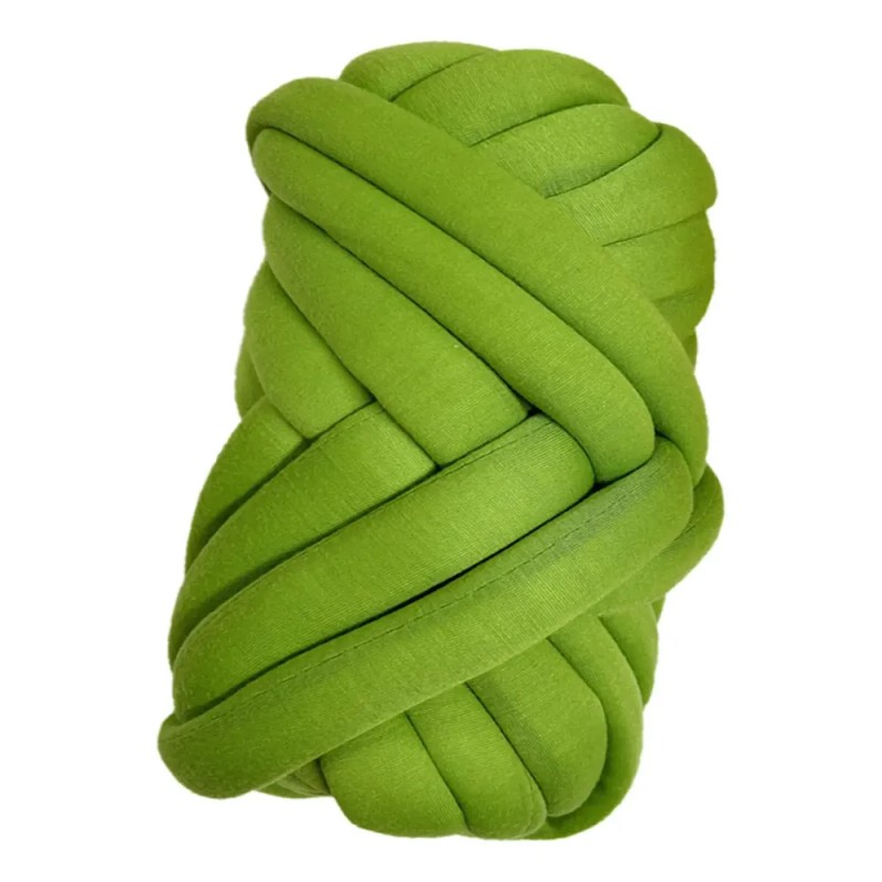 1.5kg Chunky Yarn Jumbo Tubular Yarn Soft Arm Knit Green