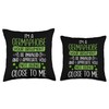 Germaphobe anti-germ hand sanitizer Throw Pillow