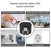Plug Socket Tester Accurate Detection Quick Response Socket Detector ‑