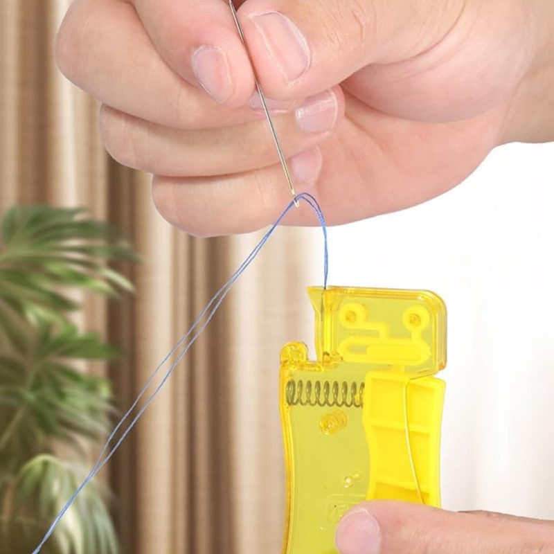 HORREX Automatic Needle Threader Threader for Needles Threading Aid for