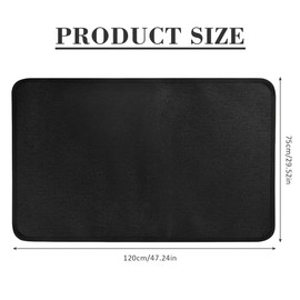 Fireproof Mat 75 x 120 cm Grill Mat Floor Protection Heat Protection Mat Fire Protection Mat Floor Protection Mat Grill Mat Outdoor BBQ Grill Mat for Gas Grill Charcoal Grill