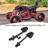Throttle Brake Pedal Durable Metal Rubber Gas Accelerator Pedal for