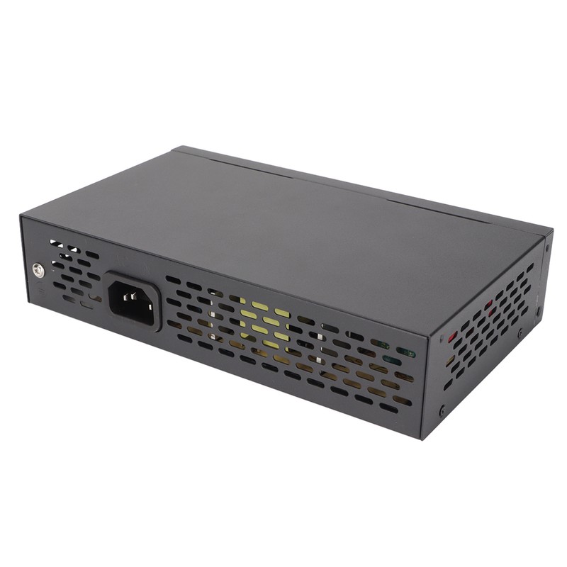 PoE Switch 8 Ports 10/100Mbps 90W RJ45 Adaptive Port LED