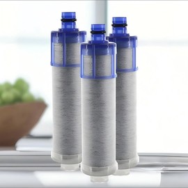 JF-K22-C Replacement Water Filter Cartridge 15+2 Substance High Chlorine Removal jf-k22 (3 Pack)