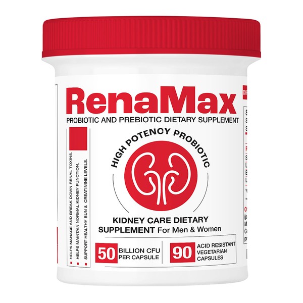RENAMAX Capsule Kidney Restores & Kidney Care Supplement - Probiotic