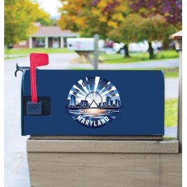 National Harbor Design C Souvenir Magnetic Mailbox Cover