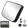 Heated Lower Convex Mirror Glass Compatible with 2008-2017 Freightliner Cascadia