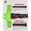 AMBULL H-Shaped Towing Winch Shackle, Heavy Duty Winch Fairlead Hook,